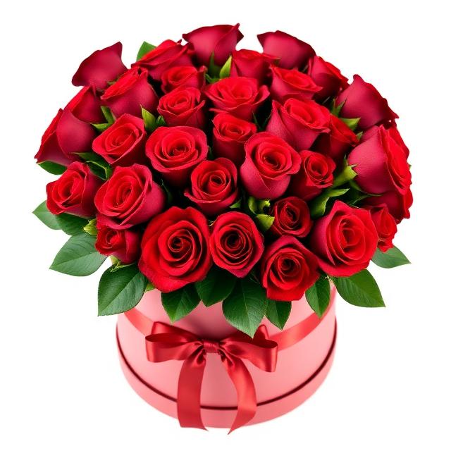 Box de Rosas Vermelhas Luxo Premium